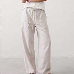BR Linen Pants in natural color
